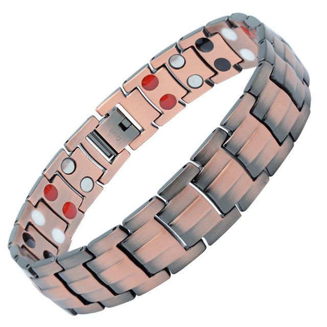 Bracelet Homme magnétique en Cuivre Ma boutique