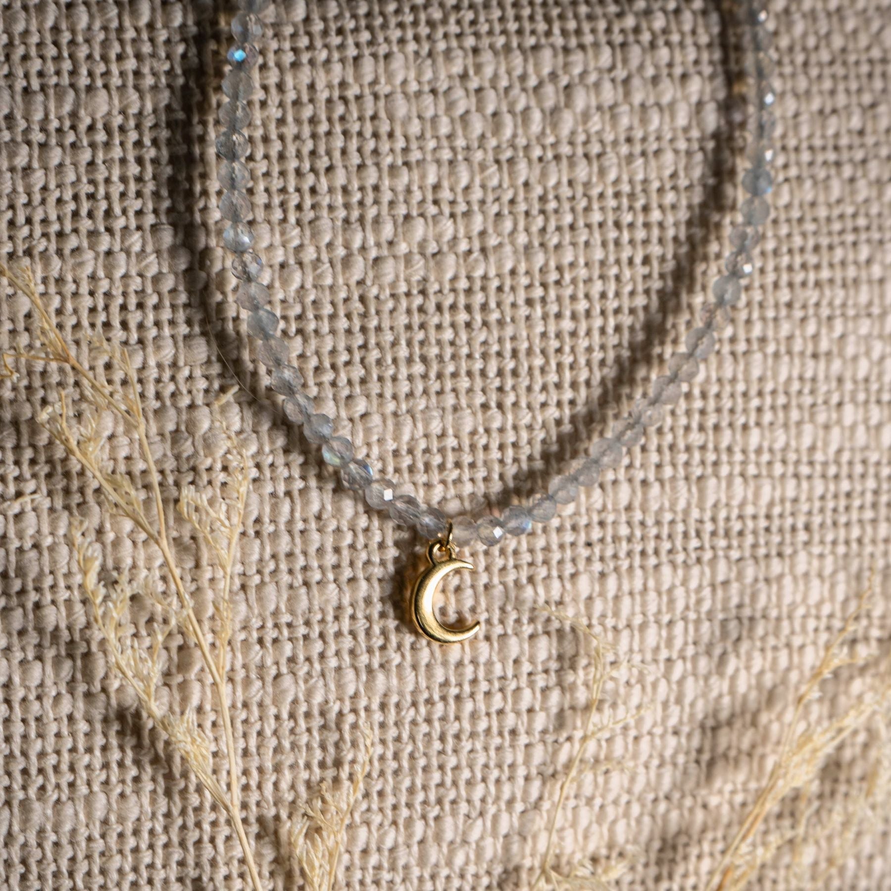 Collier "Lune" en Labradorite Ma boutique