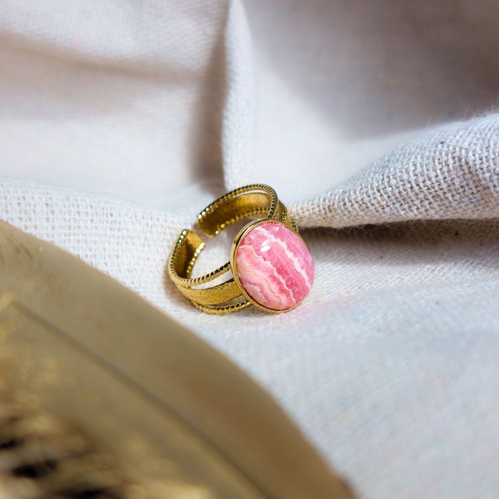 Bague en Rhodochrosite Ma boutique