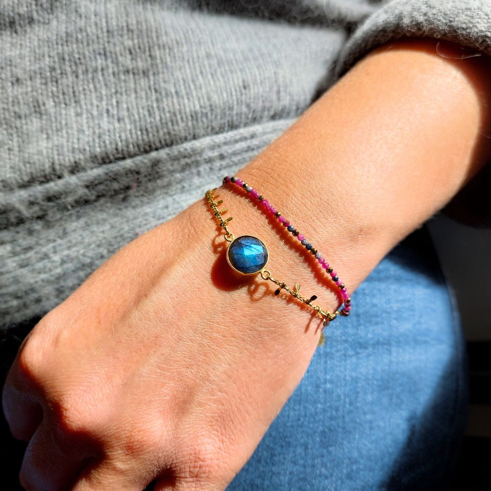 Bracelet "Thalie" en Labradorite Ma boutique