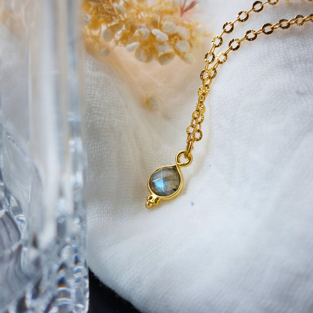 Collier "Vesta" en Labradorite Ma boutique