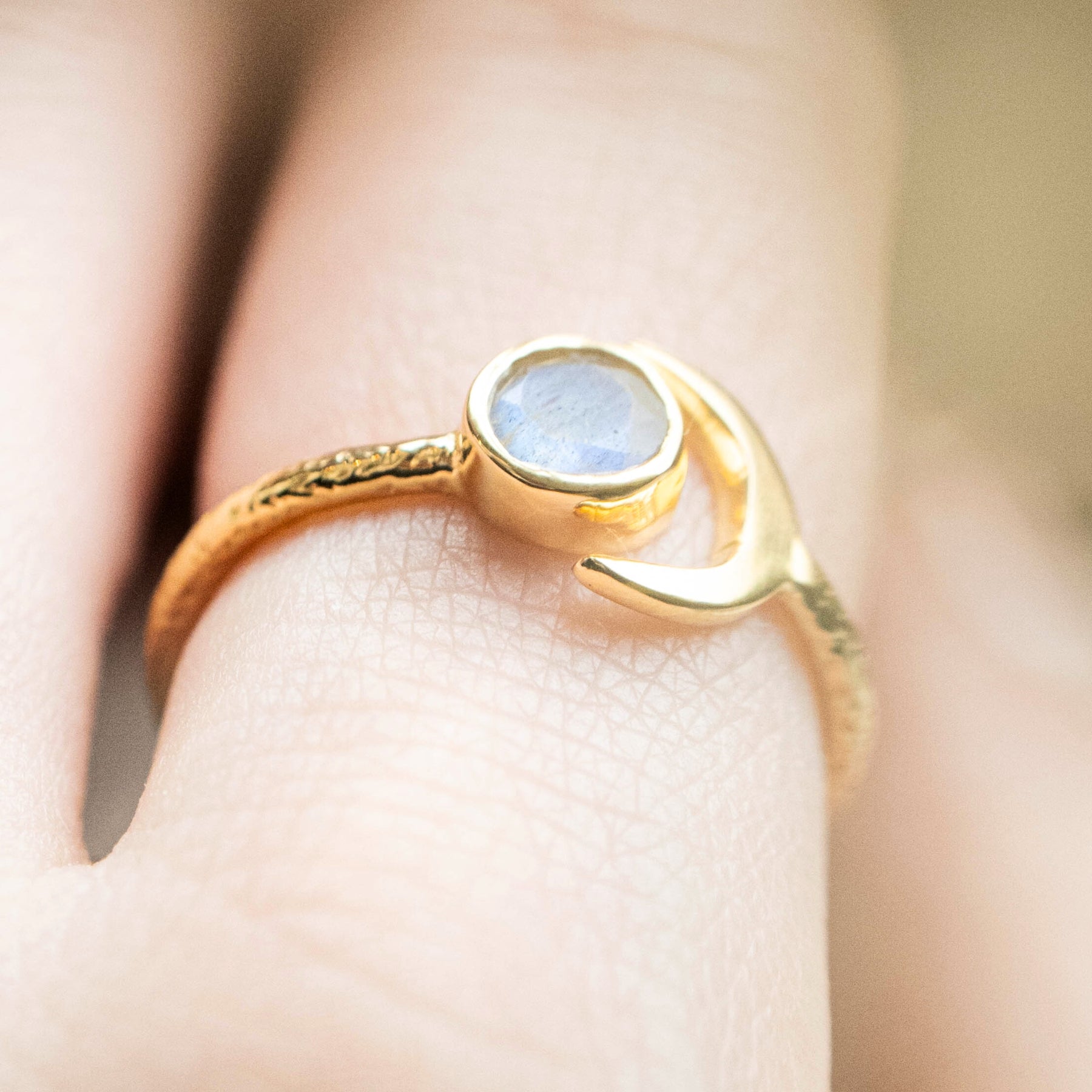 Bague "Luna" en Labradorite Ma boutique