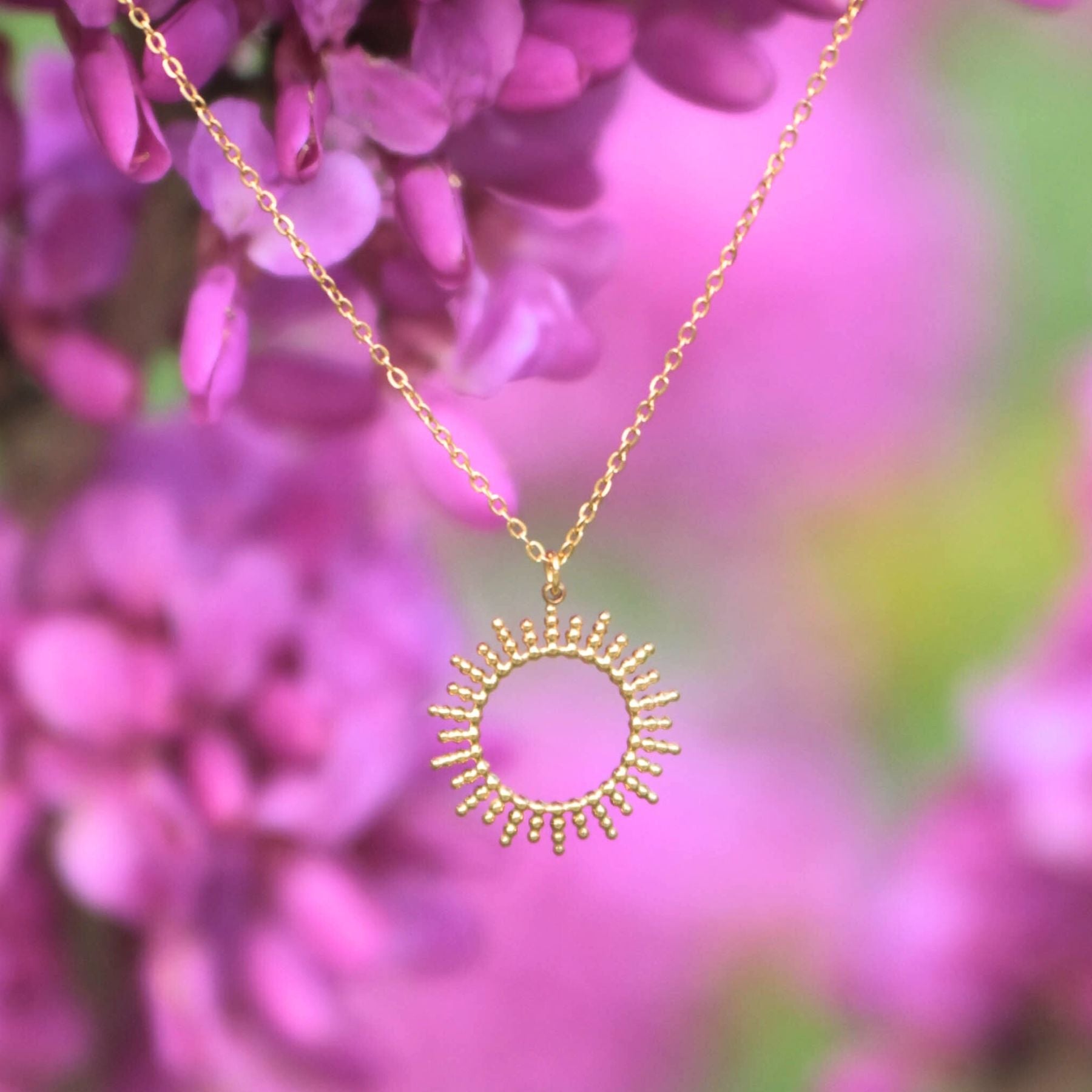 Collier "Soleil" en Or fin Ma boutique