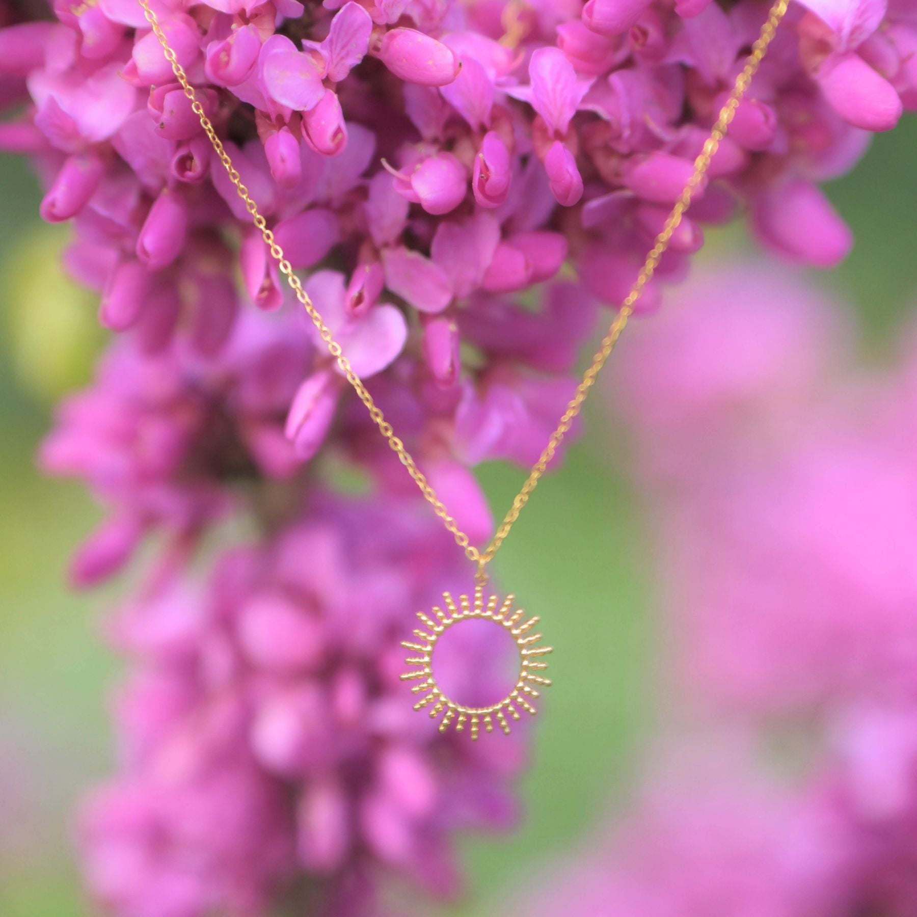 Collier "Soleil" en Or fin Ma boutique