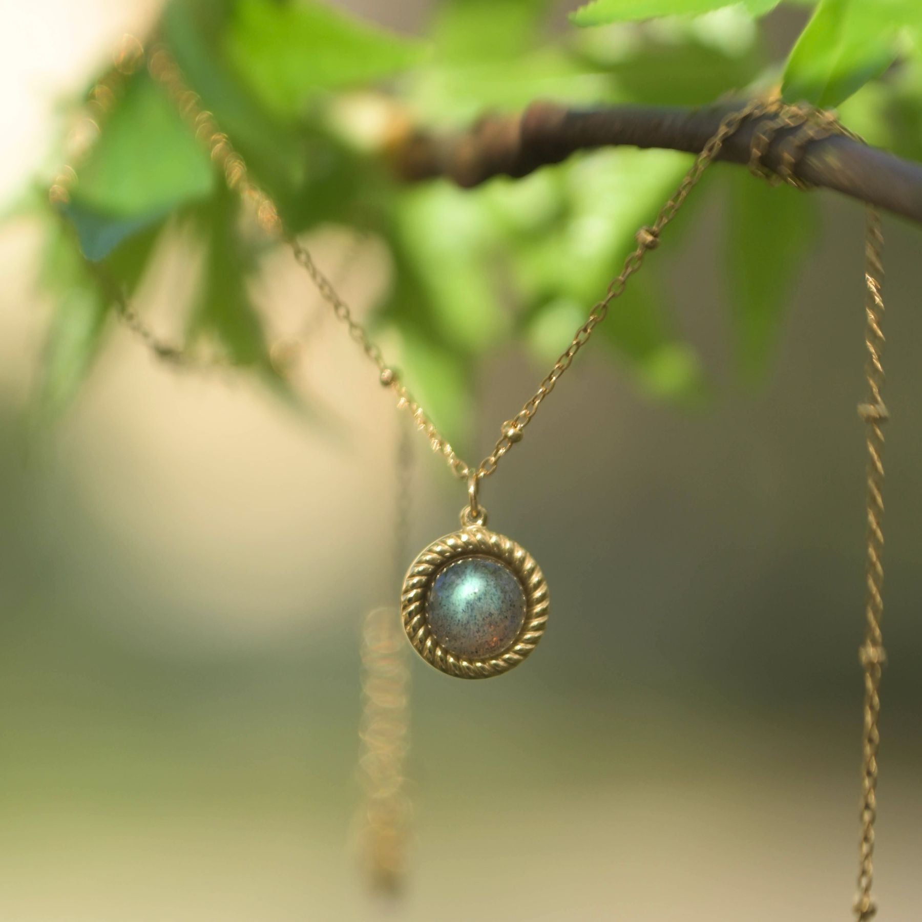 Collier "Théia" en Labradorite Ma boutique