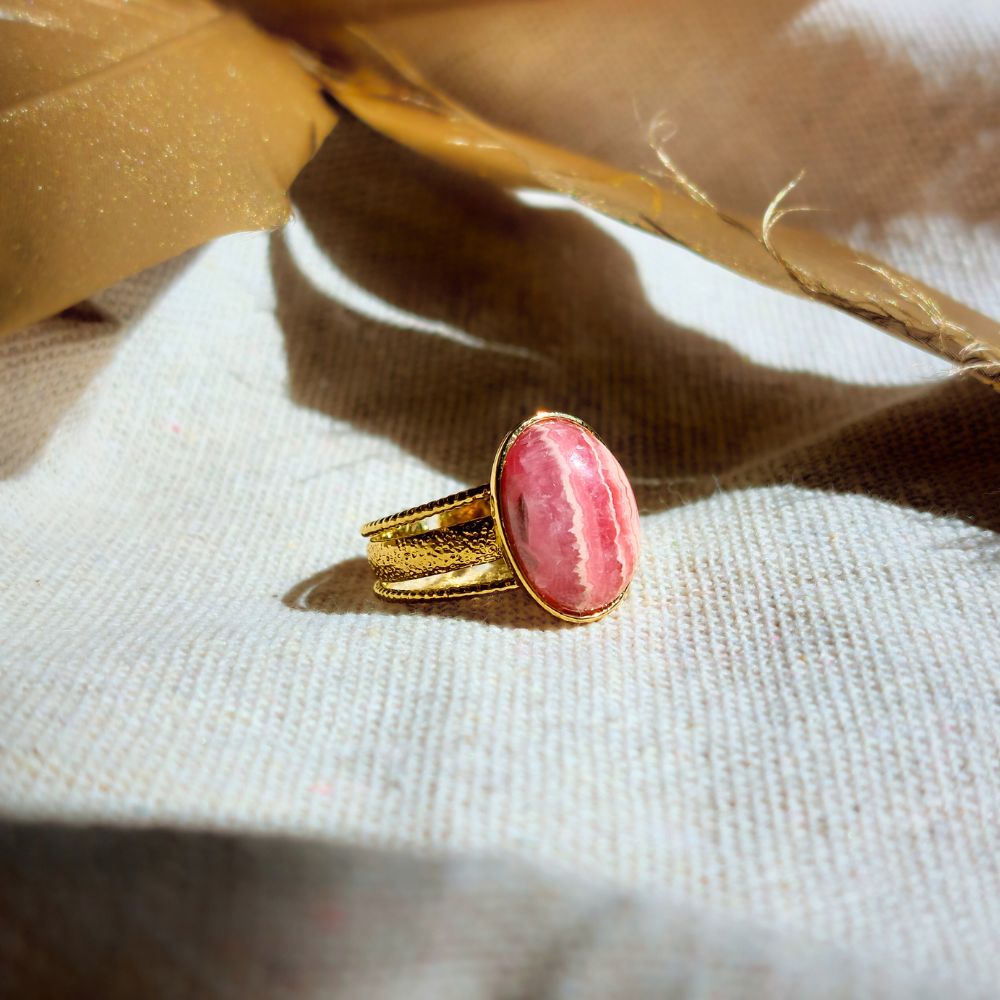 Bague en Rhodochrosite Ma boutique