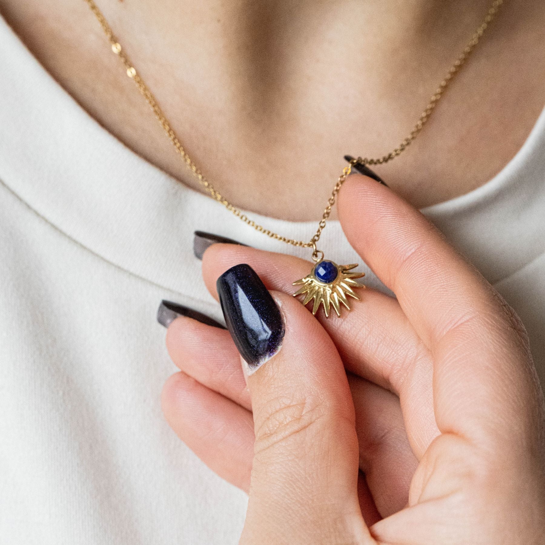 Collier "Apollon" en Lapis-lazuli Ma boutique