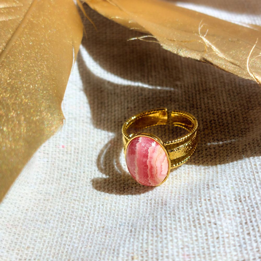 Bague en Rhodochrosite Ma boutique