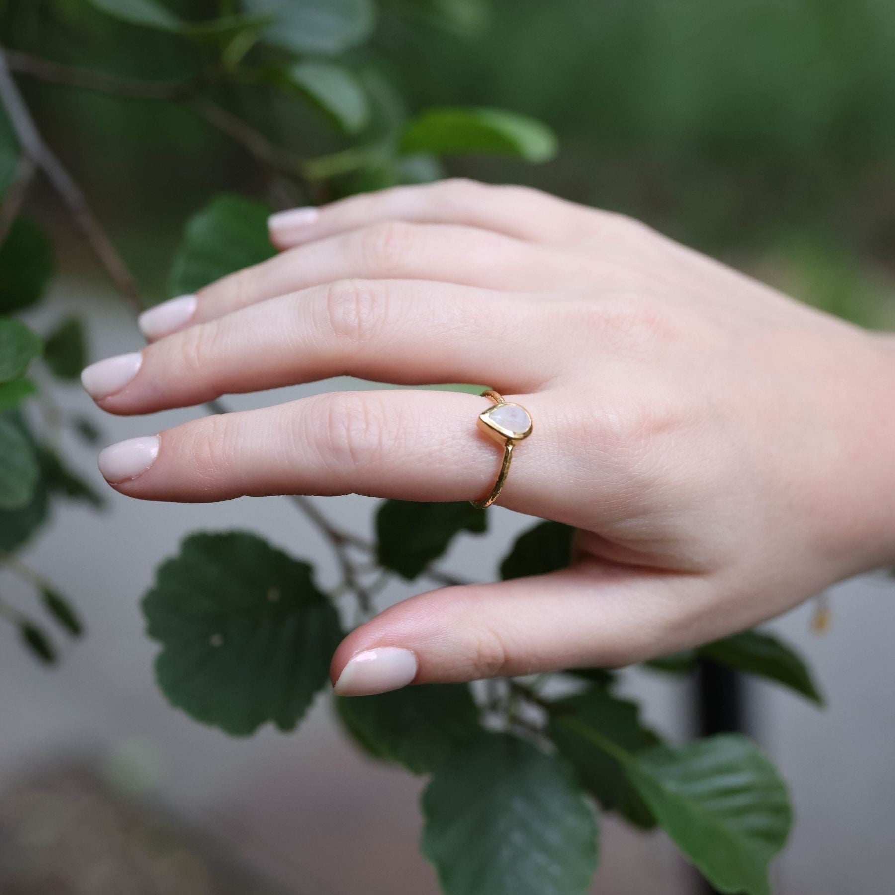 Bague en Pierre de lune Ma boutique