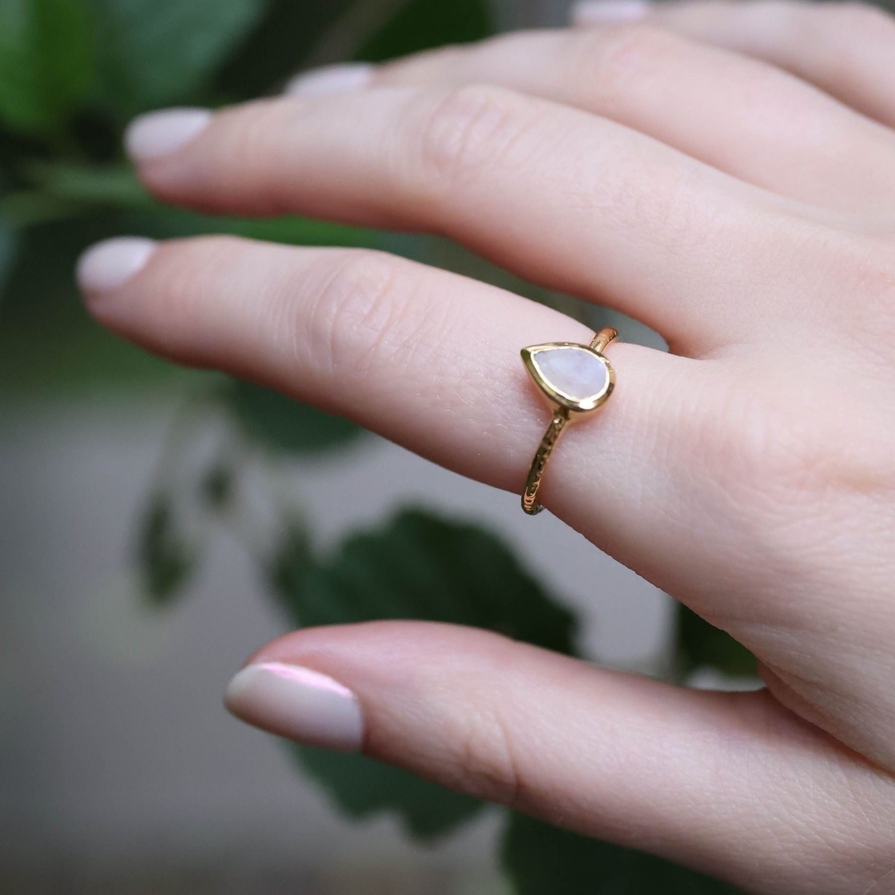 Bague en Pierre de lune Ma boutique