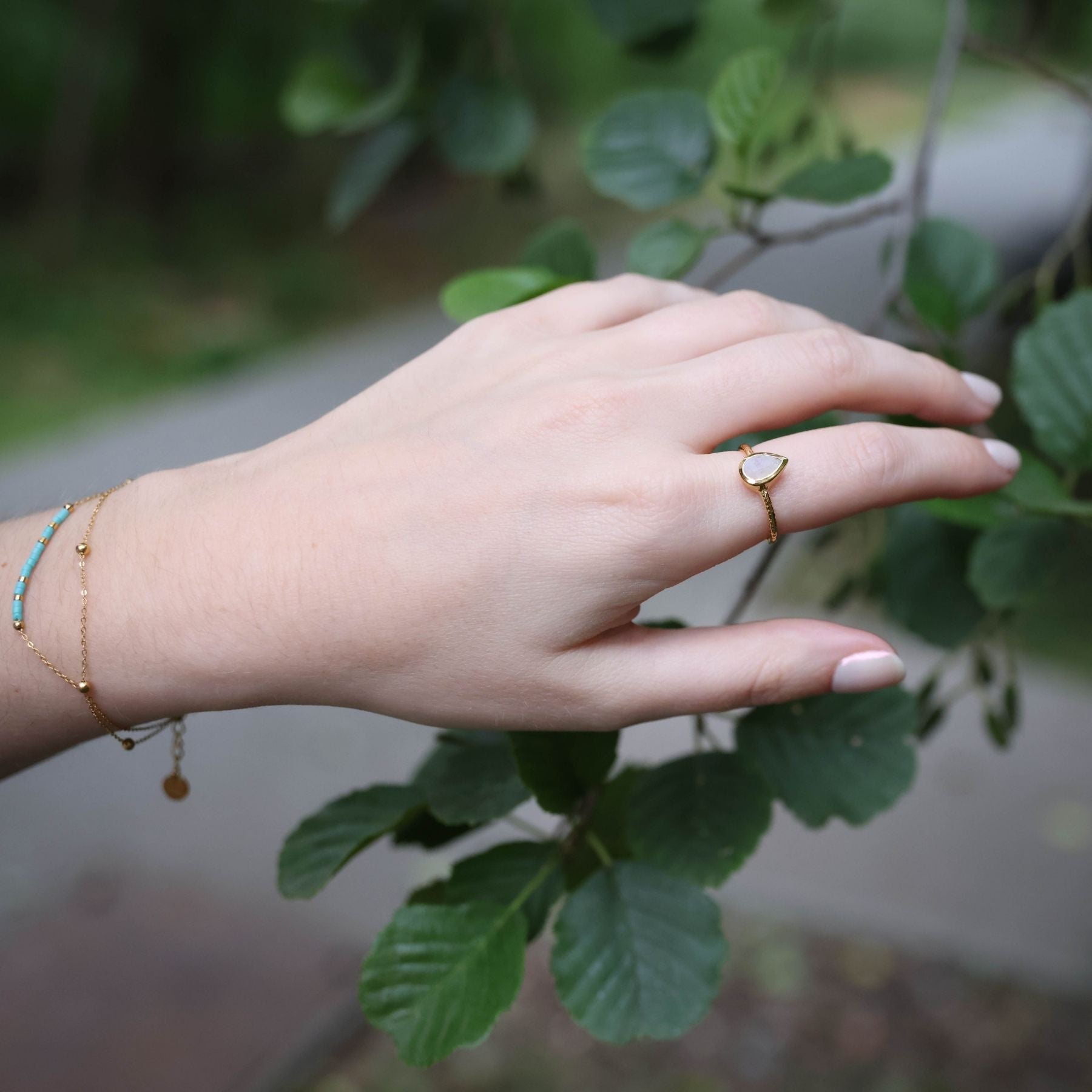 Bague en Pierre de lune Ma boutique