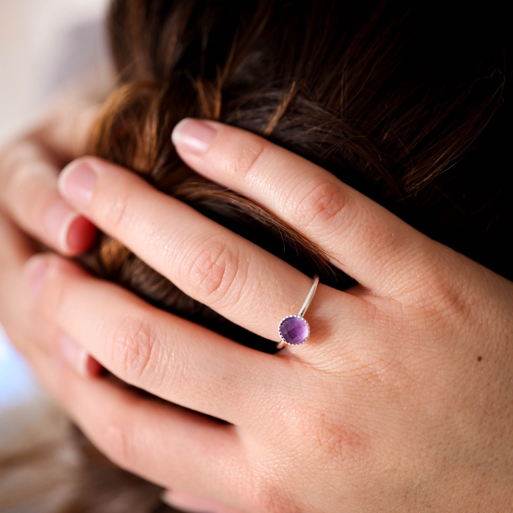 Bague "Métis" en Améthyste Ma boutique