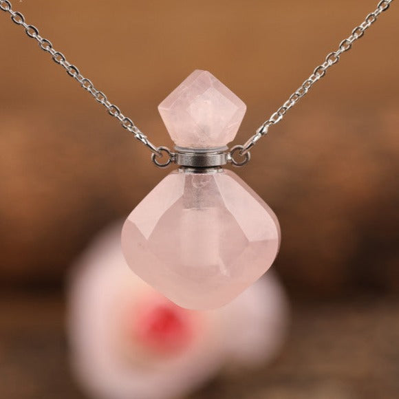 Collier diffuseur de parfum en pierres naturelles Ma boutique