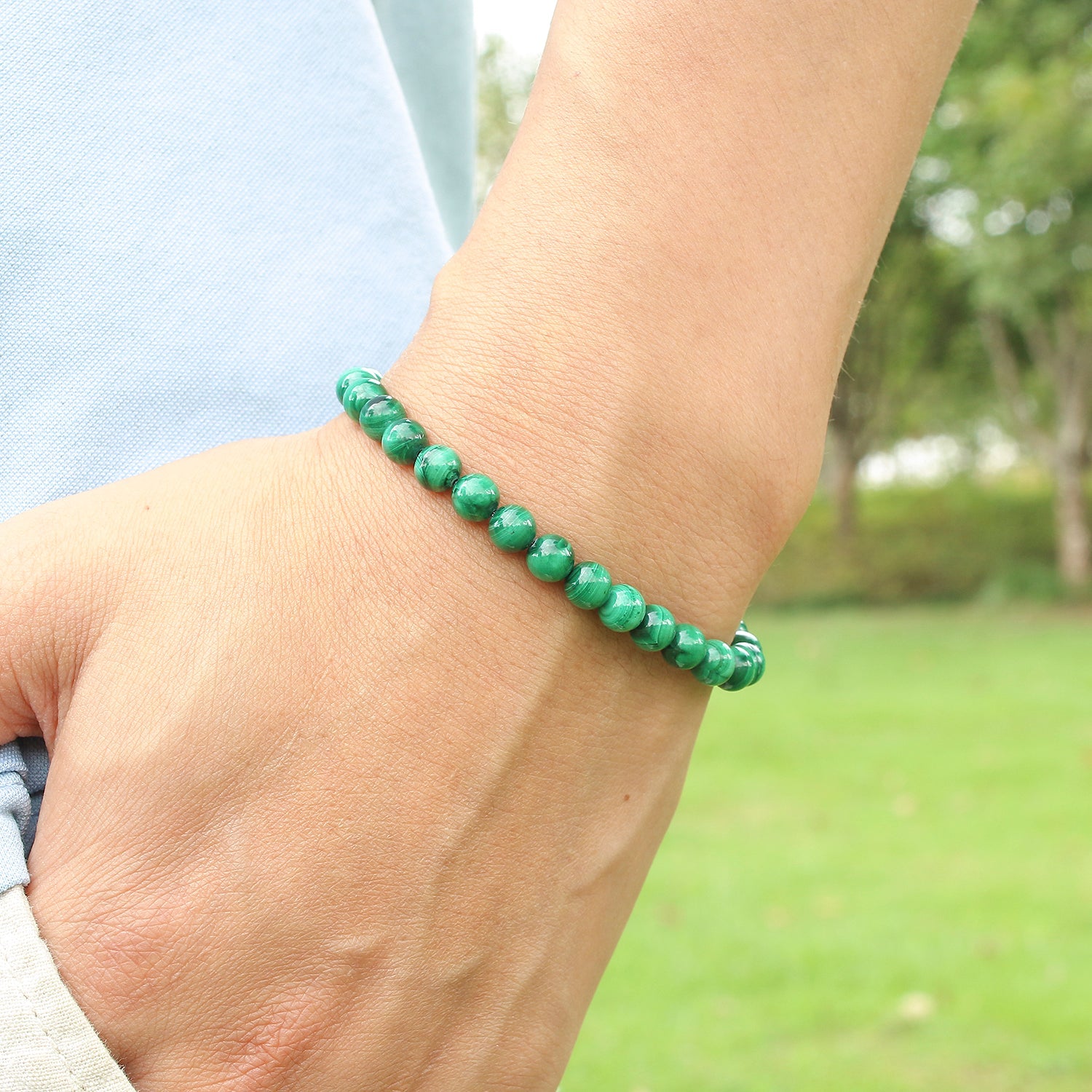 Bracelet en Malachite AAA Ma boutique