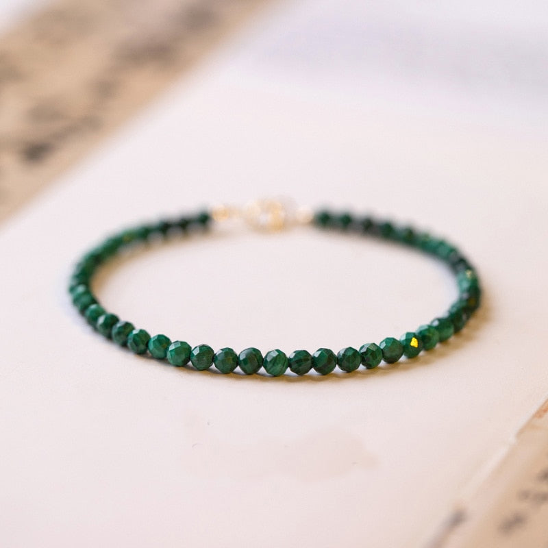 Bracelet fin en Malachite Ma boutique