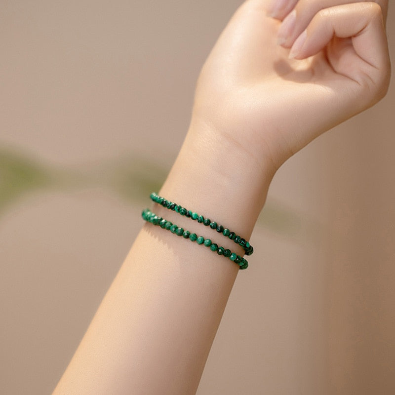 Bracelet fin en Malachite Ma boutique