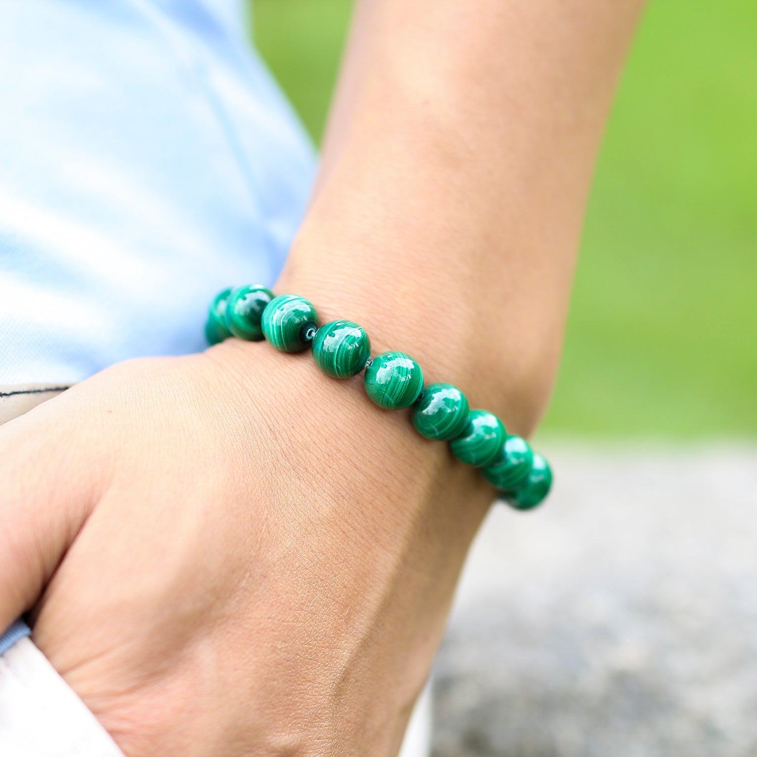 Bracelet en Malachite AAA Ma boutique