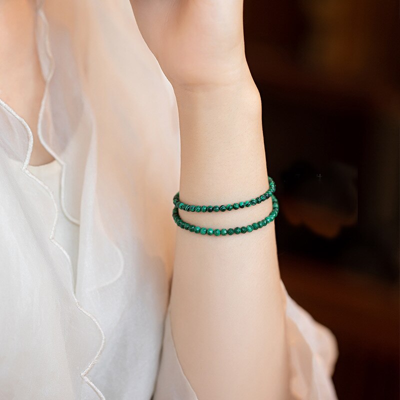 Bracelet fin en Malachite Ma boutique