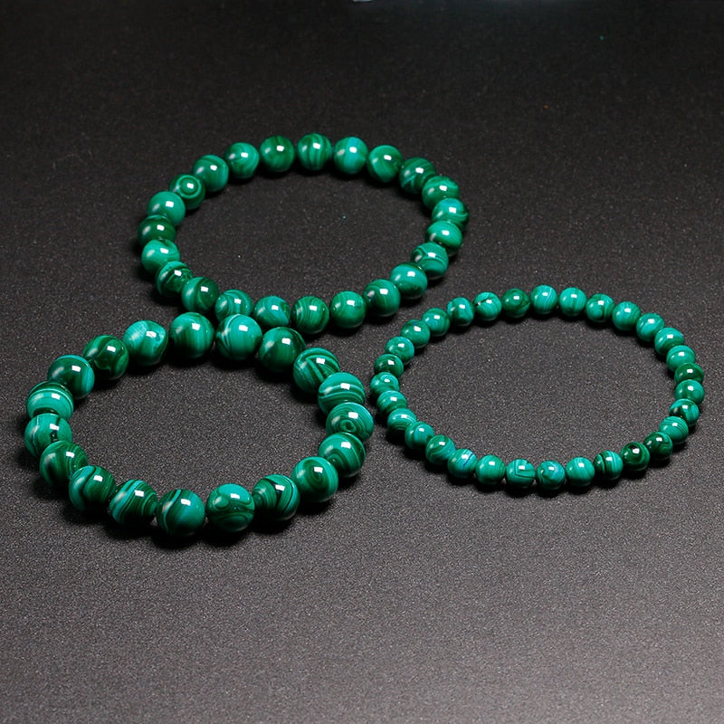 Bracelet en Malachite AAA Ma boutique