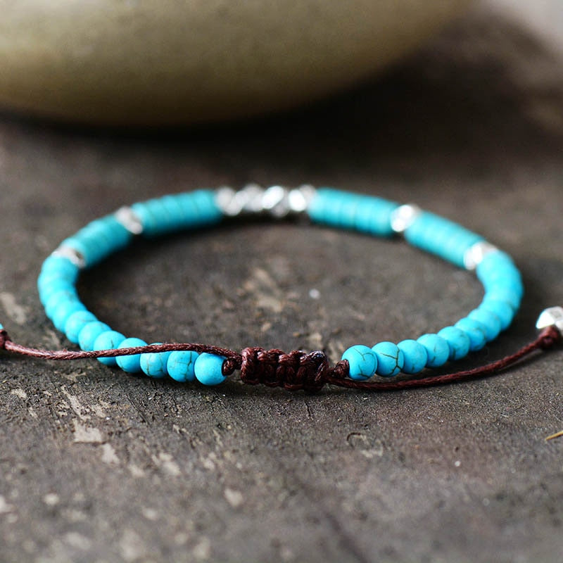 Bracelet fin en Turquoise Ma boutique