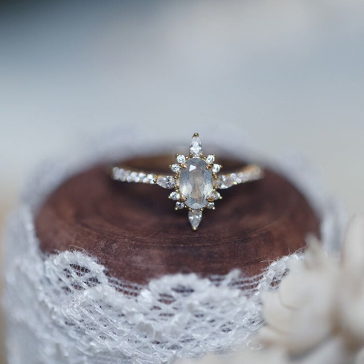 Bague "Minerve" en Labradorite Ma boutique