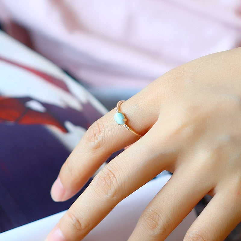 Bague en Larimar Ma boutique