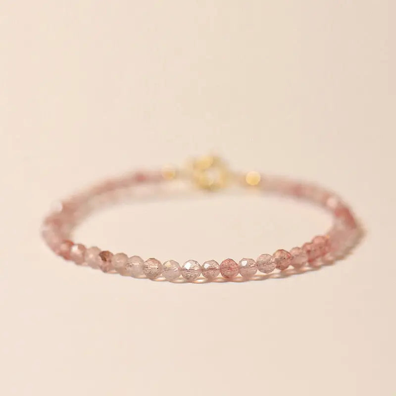 Bracelet fin en Quartz rose Ma boutique