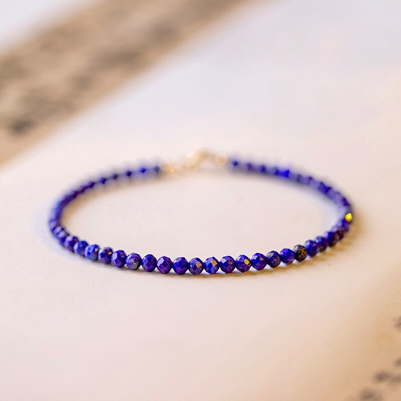 Bracelet fin en Lapis-lazuli Ma boutique