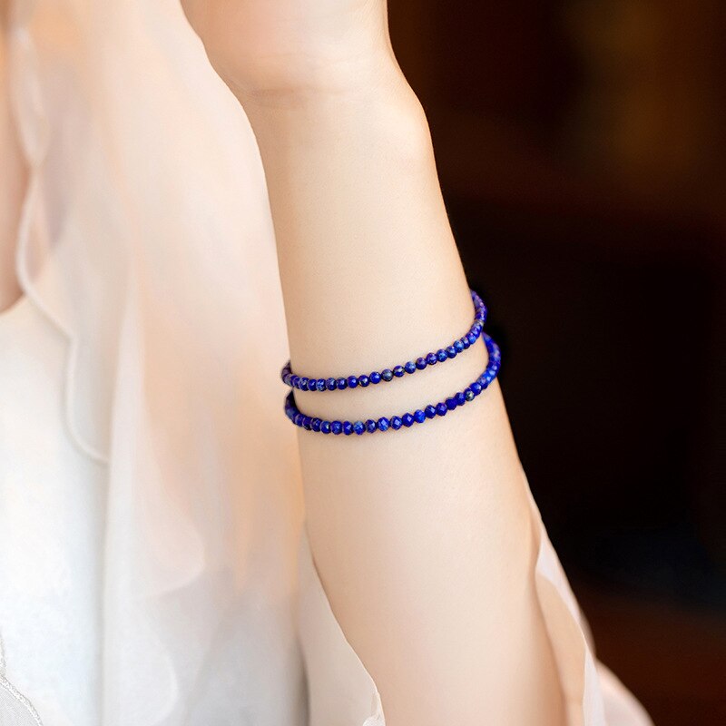 Bracelet fin en Lapis-lazuli Ma boutique