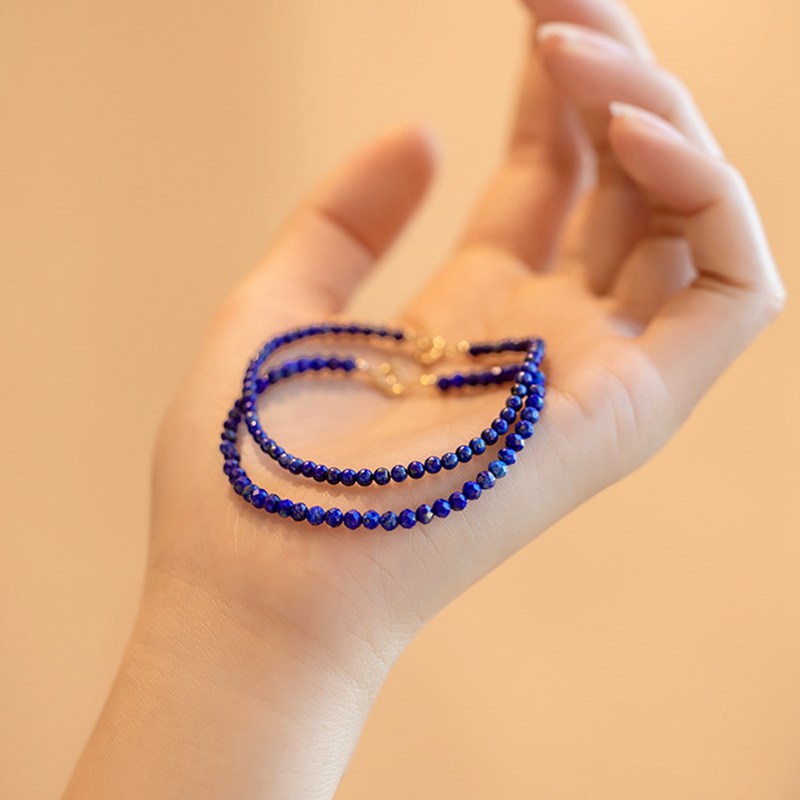 Bracelet fin en Lapis-lazuli Ma boutique