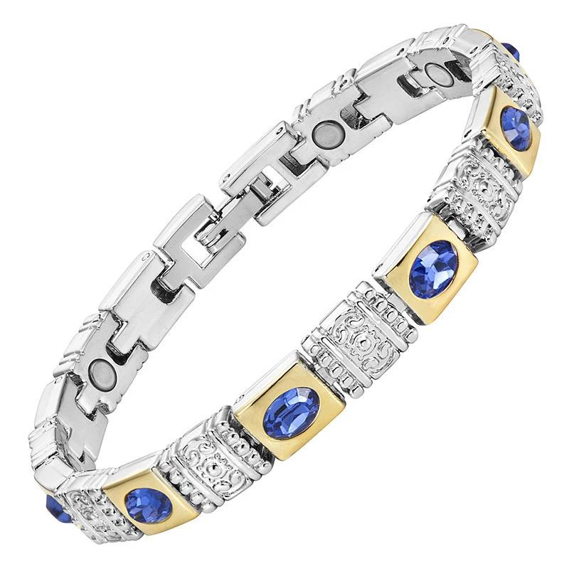 Bracelet Pierre Œil de chat Bleue Ma boutique