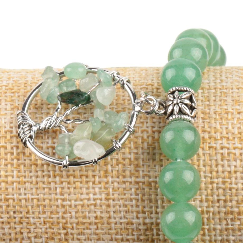 Bracelet porte chance en Aventurine Ma boutique