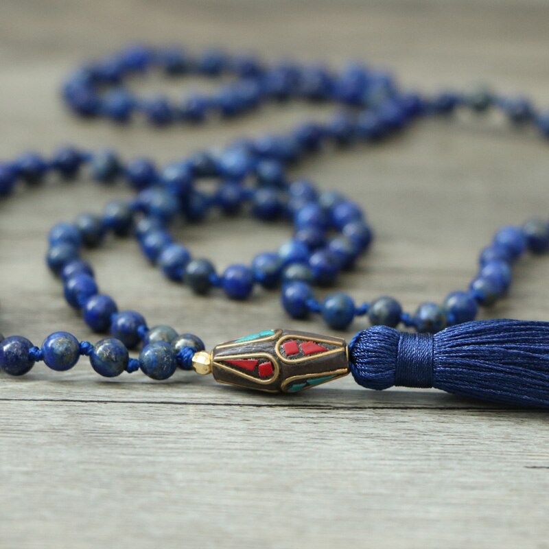 Collier "Acceptation" en Lapis-lazuli Ma boutique