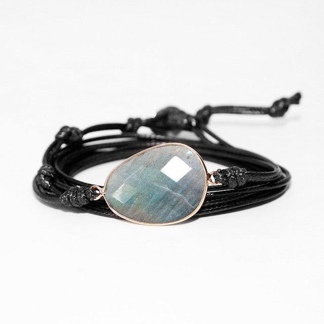 Bracelet "Clairvoyance" en Labradorite Ma boutique