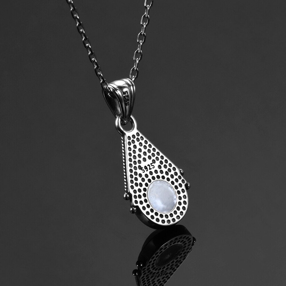 Collier en Pierre de Lune de 6mm Bijoux d'âmes