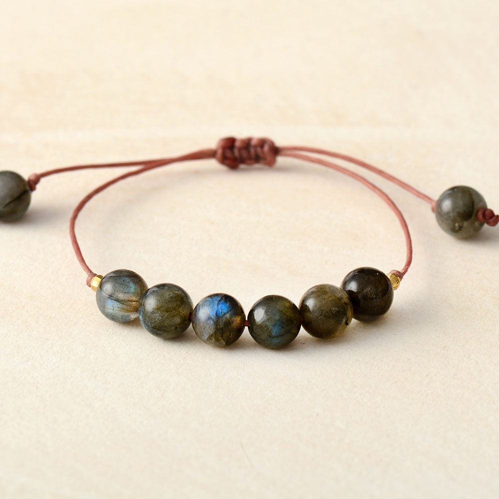 Bracelet "Inspiration" en Labradorite Ma boutique