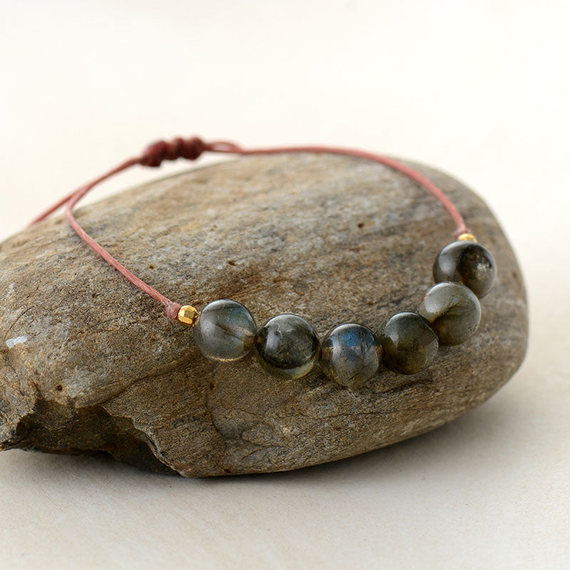 Bracelet "Inspiration" en Labradorite Ma boutique