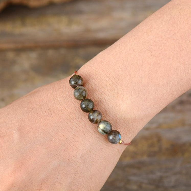 Bracelet "Inspiration" en Labradorite Ma boutique