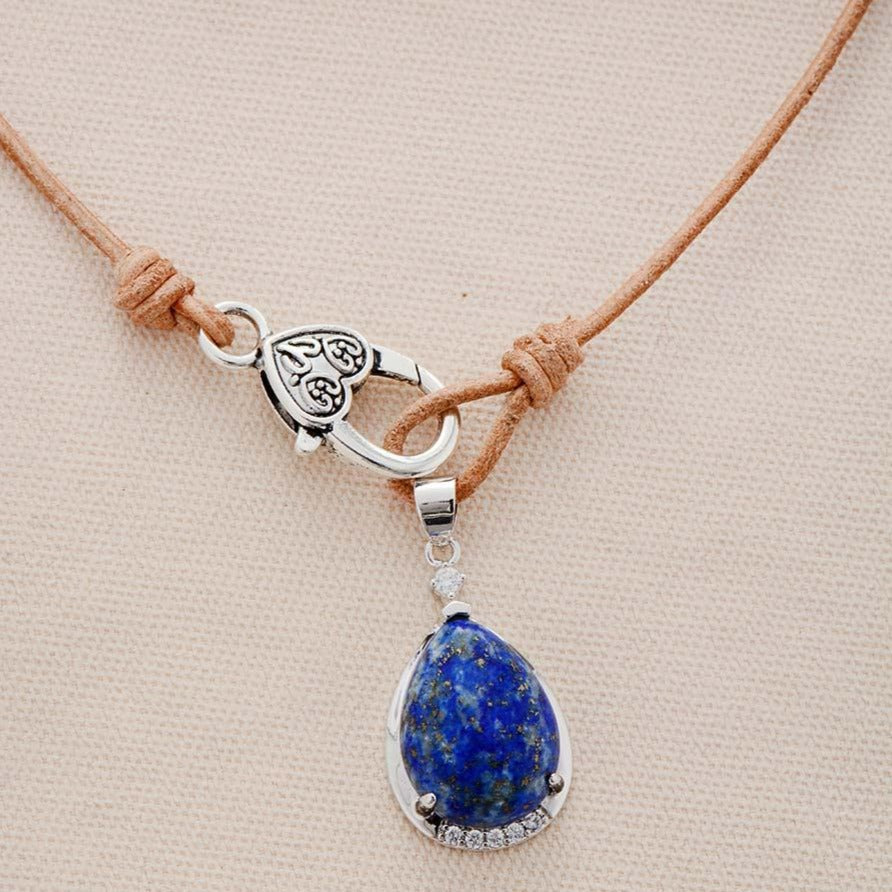 Collier "Royauté" en Lapis-Lazuli Ma boutique