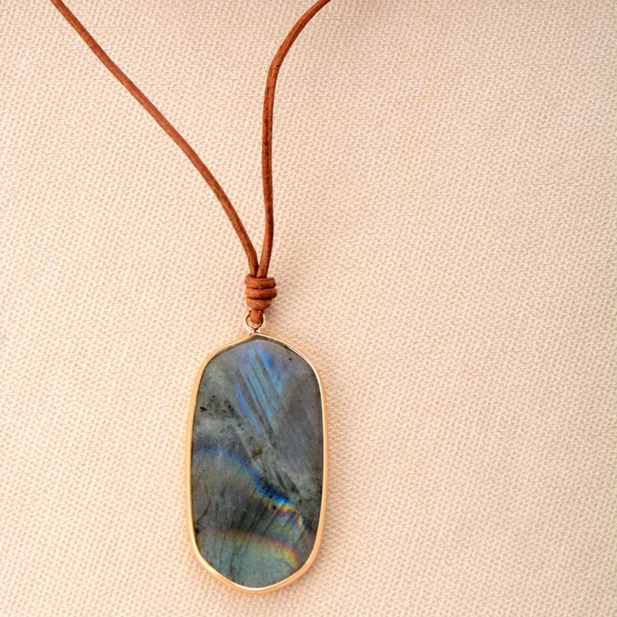 Collier "Boréale" en Labradorite Ma boutique