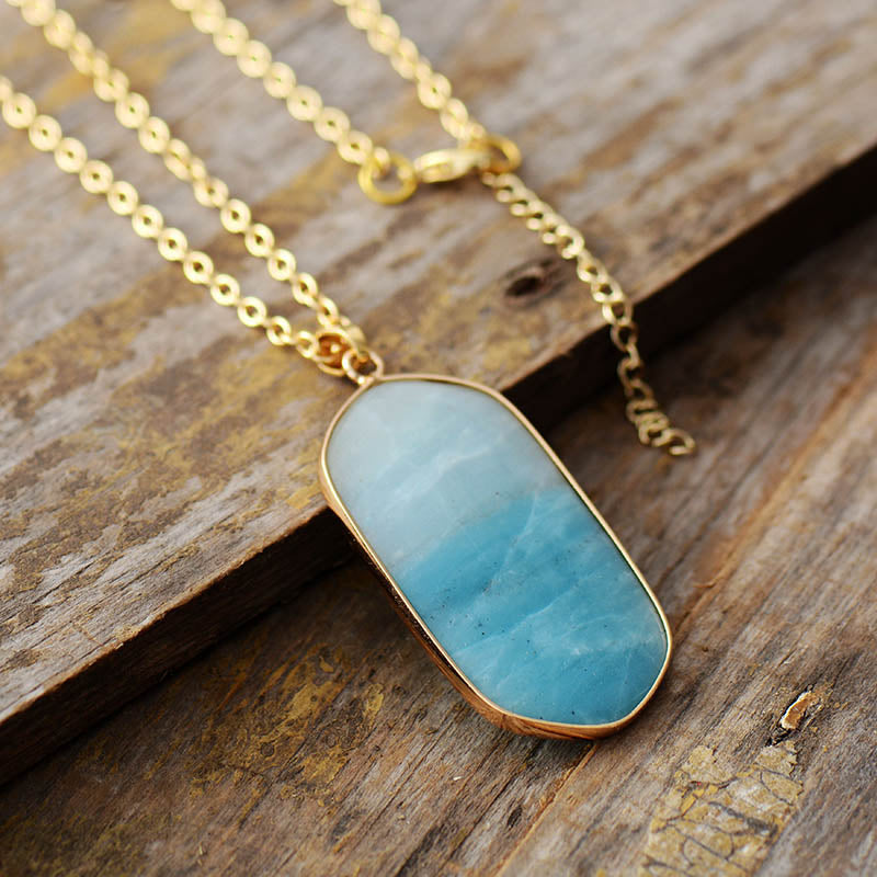 Collier "Absolue" en Amazonite Ma boutique