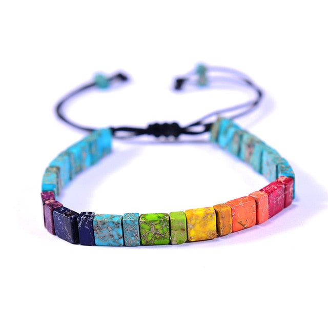 Bracelet H/F guérison 7 Chakras Ma boutique