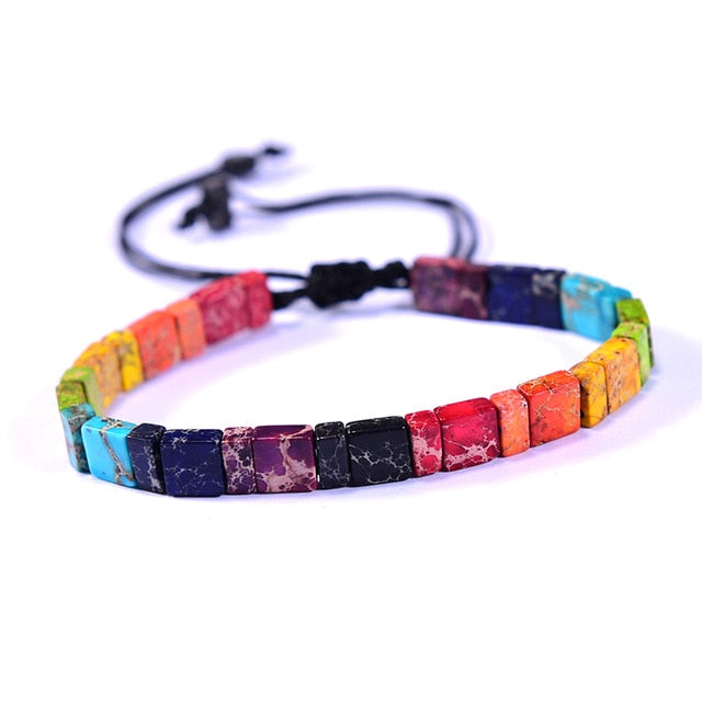 Bracelet H/F guérison 7 Chakras Ma boutique