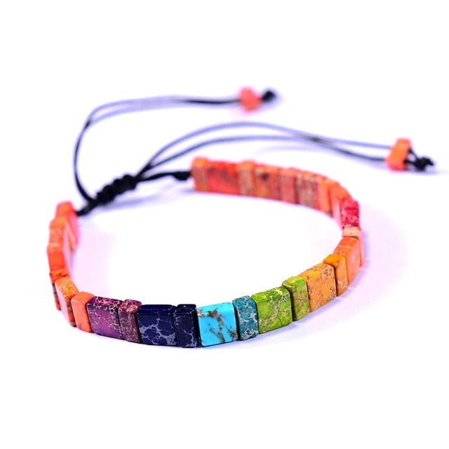 Bracelet H/F guérison 7 Chakras Ma boutique