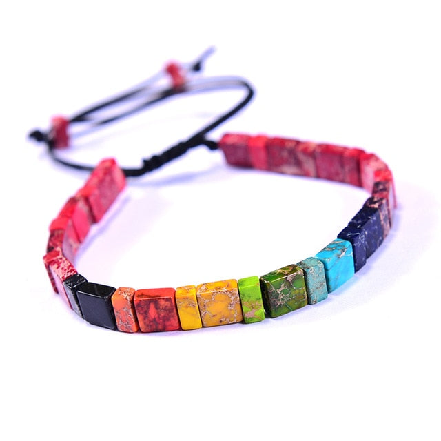 Bracelet H/F guérison 7 Chakras Ma boutique