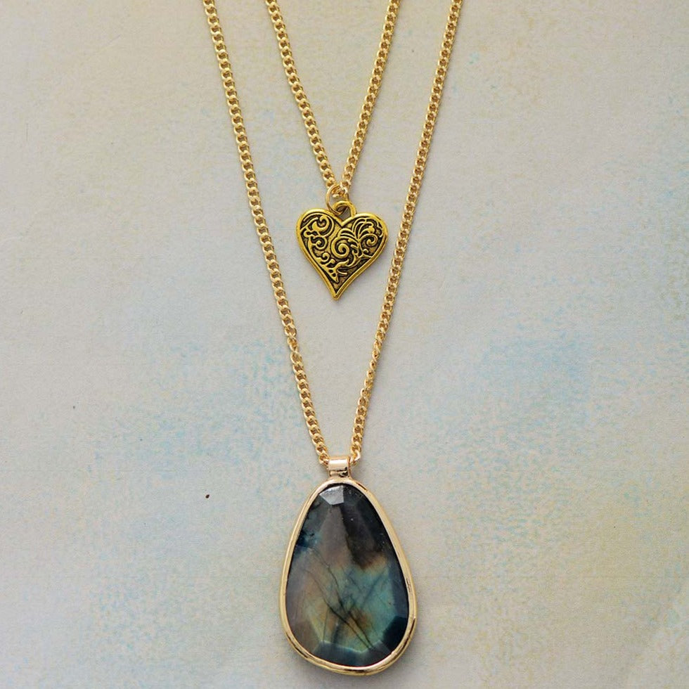 Collier "Bonté" en Labradorite Ma boutique