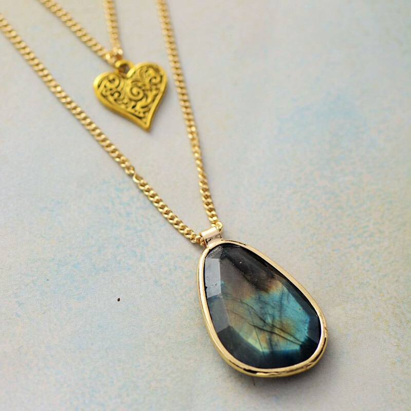 Collier "Bonté" en Labradorite Ma boutique