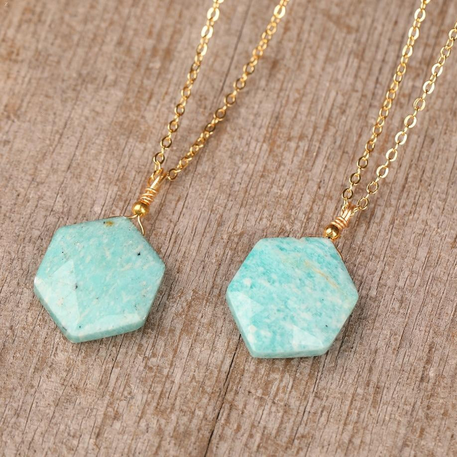 Collier en Amazonite Ma boutique