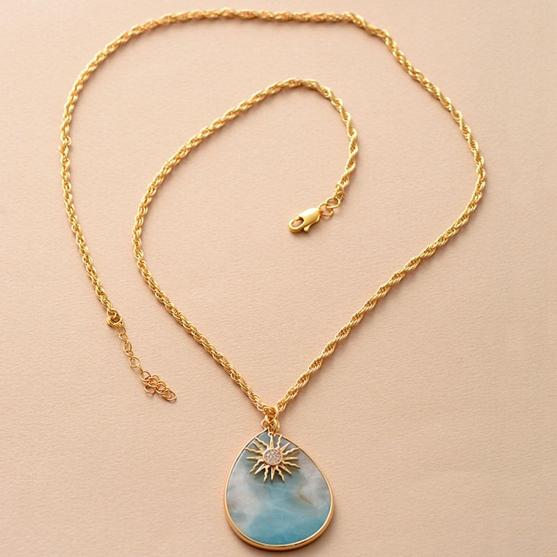 Collier "Rayonnant" en Amazonite Ma boutique