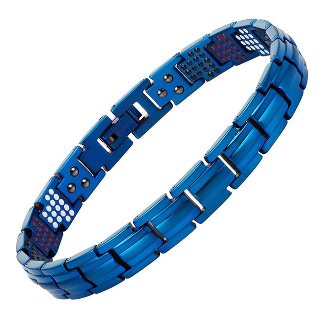 Bracelet Femme 4 en 1 en Titane - bleu Ma boutique